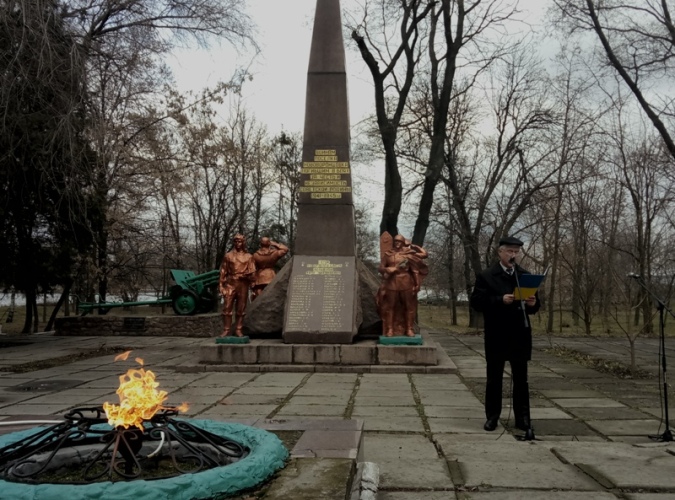 Відбувся урочистий мітинг з нагоди 75-річчя визволення Нововоронцовського району від фашистських загарбників
